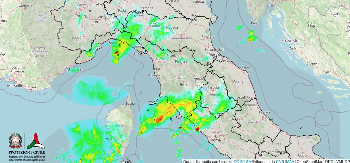 Allerta meteo: nuovo rischio alluvionale. Terreni saturi e altre piogge torrenziali. Le previsioni