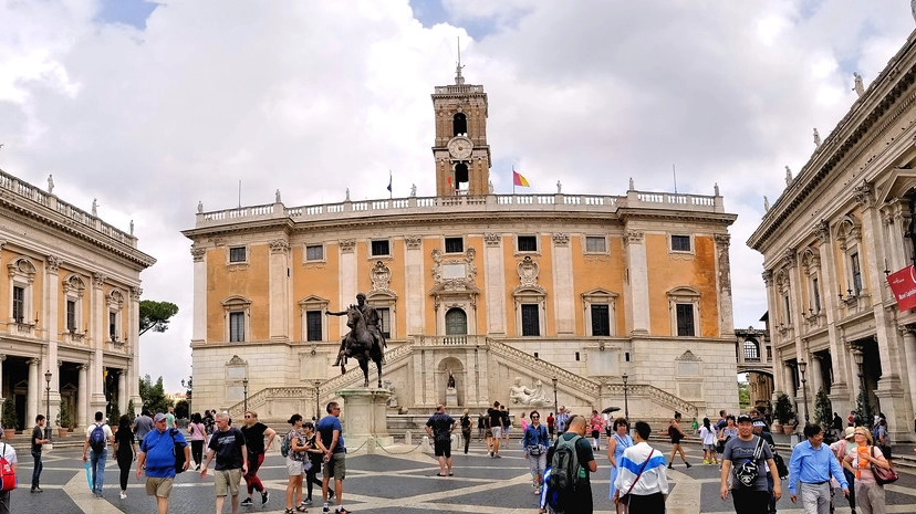 Il Campidoglio, sede principale di Roma Capitale (foto generica)