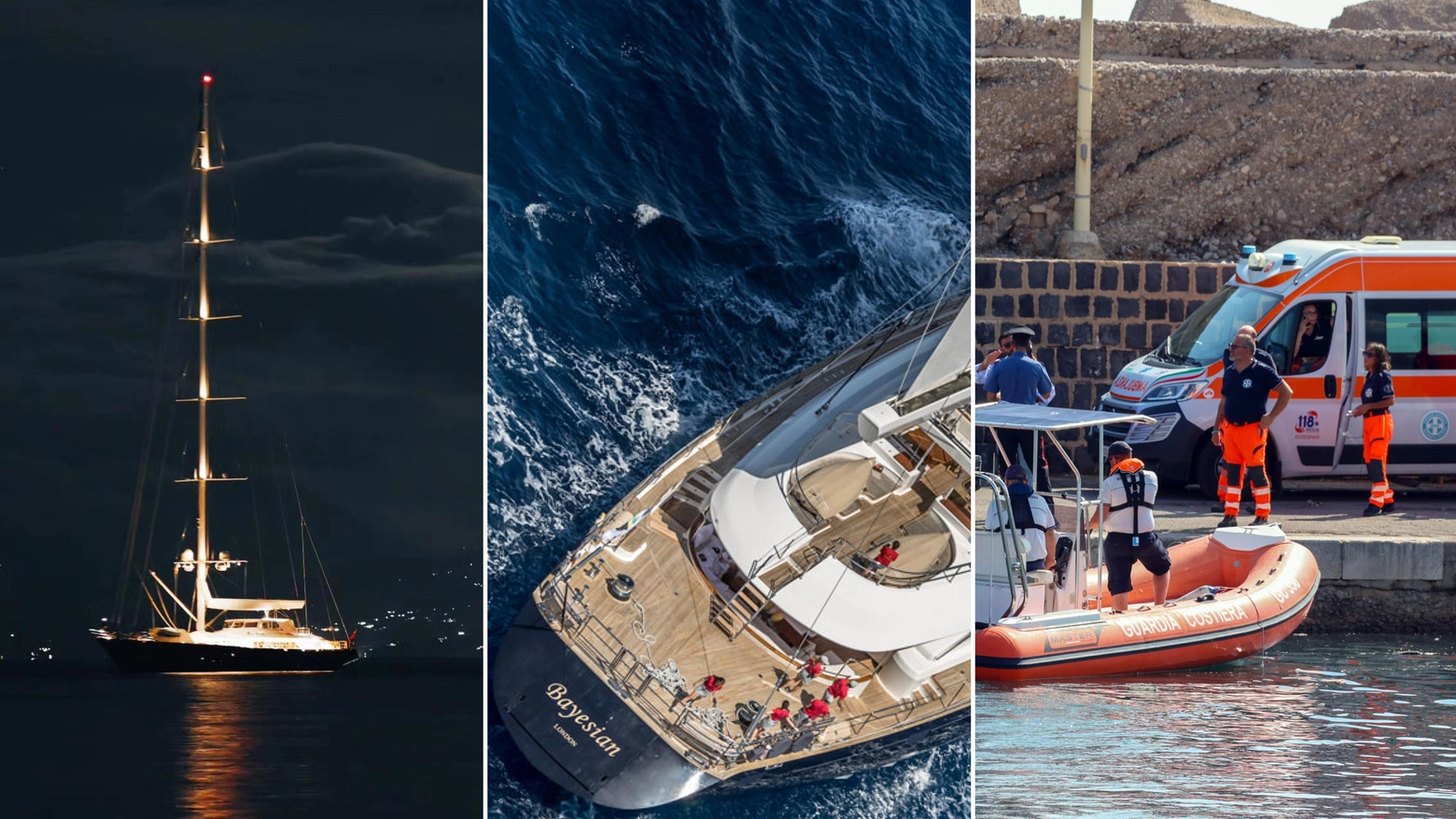 Barca a vela affondata a Porticello sette dispersi