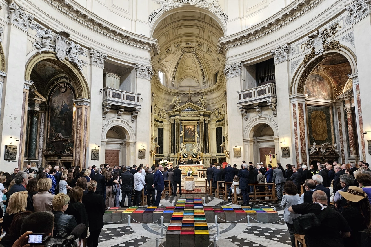 I funerali di Franco Di Mare