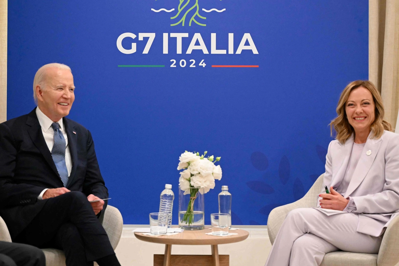 Bilaterale Biden-Meloni al G7