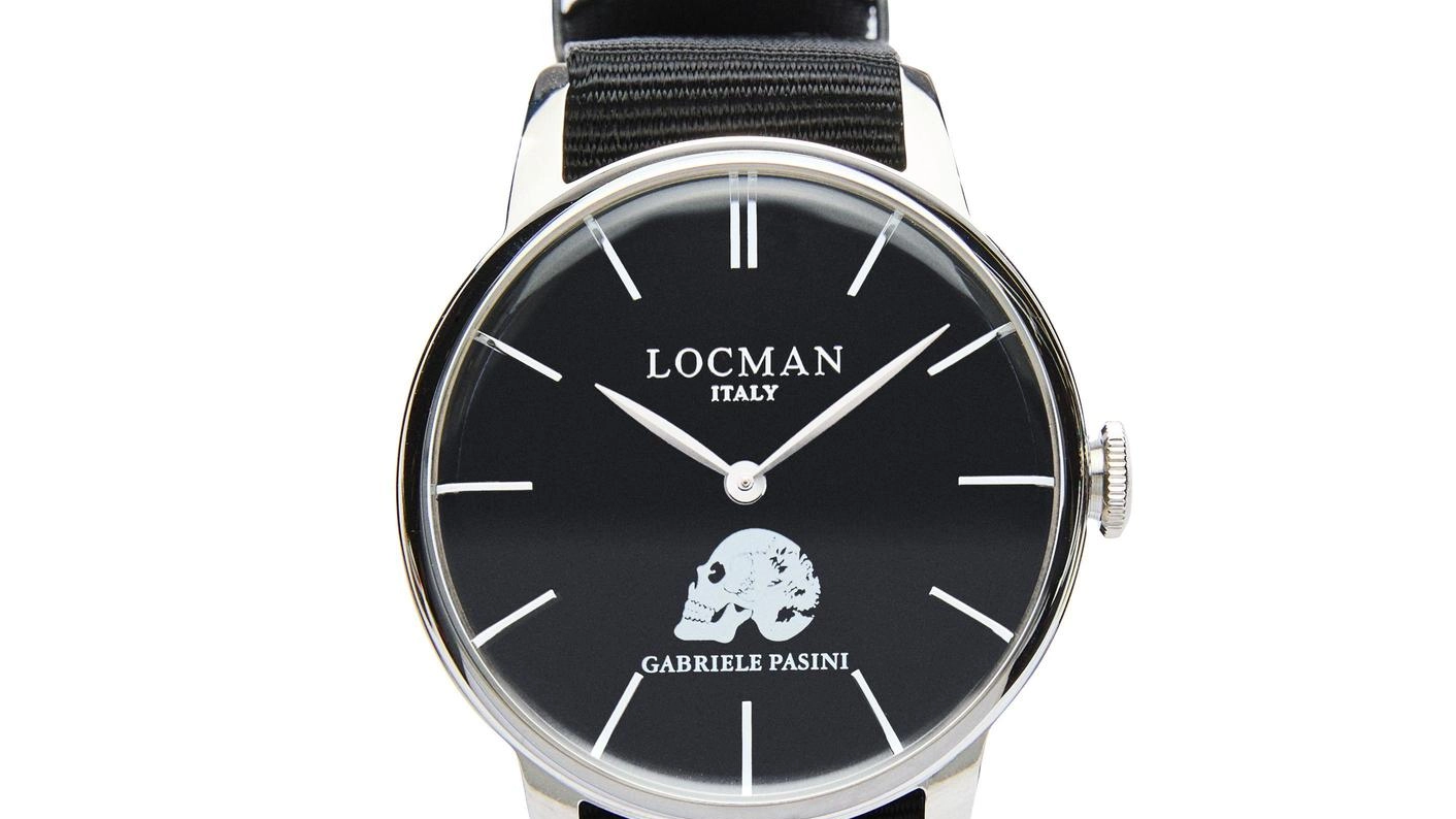 Gabriele Pasini e Locman insieme per un orologio ’sartoriale’ che viene lanciato oggi nella boutique del brand
