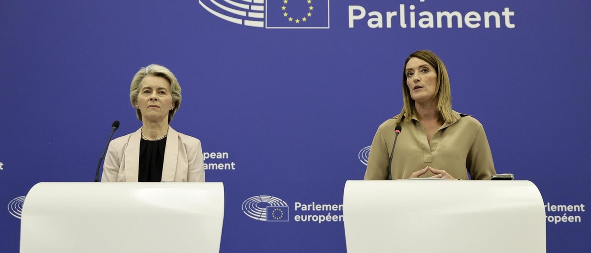 UE compatta a sostegno di Zelensky: messaggio di solidarietà da Von der Leyen, Metsola e Costa