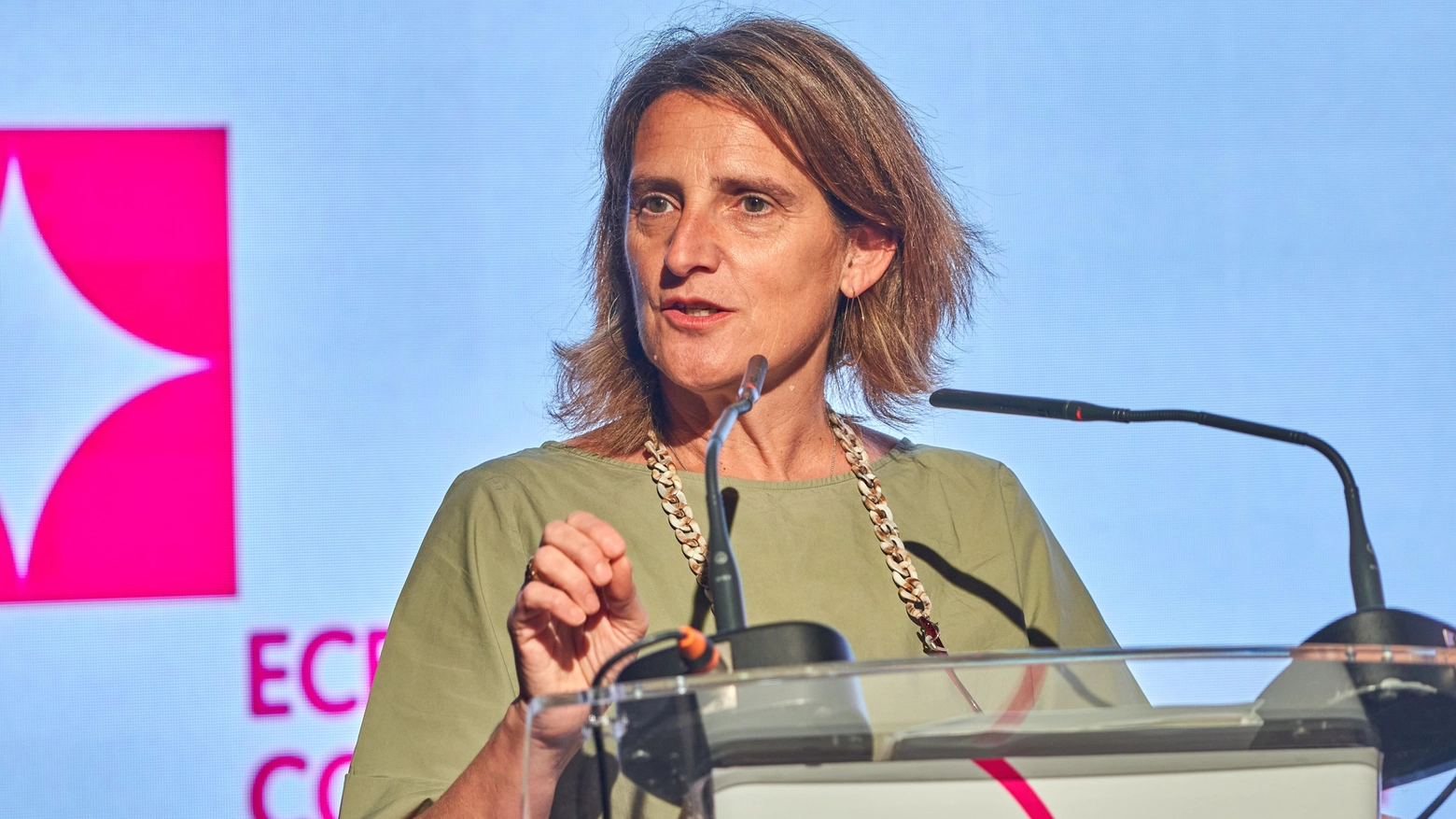 Teresa Ribera, vice prima ministra spagnola (X)