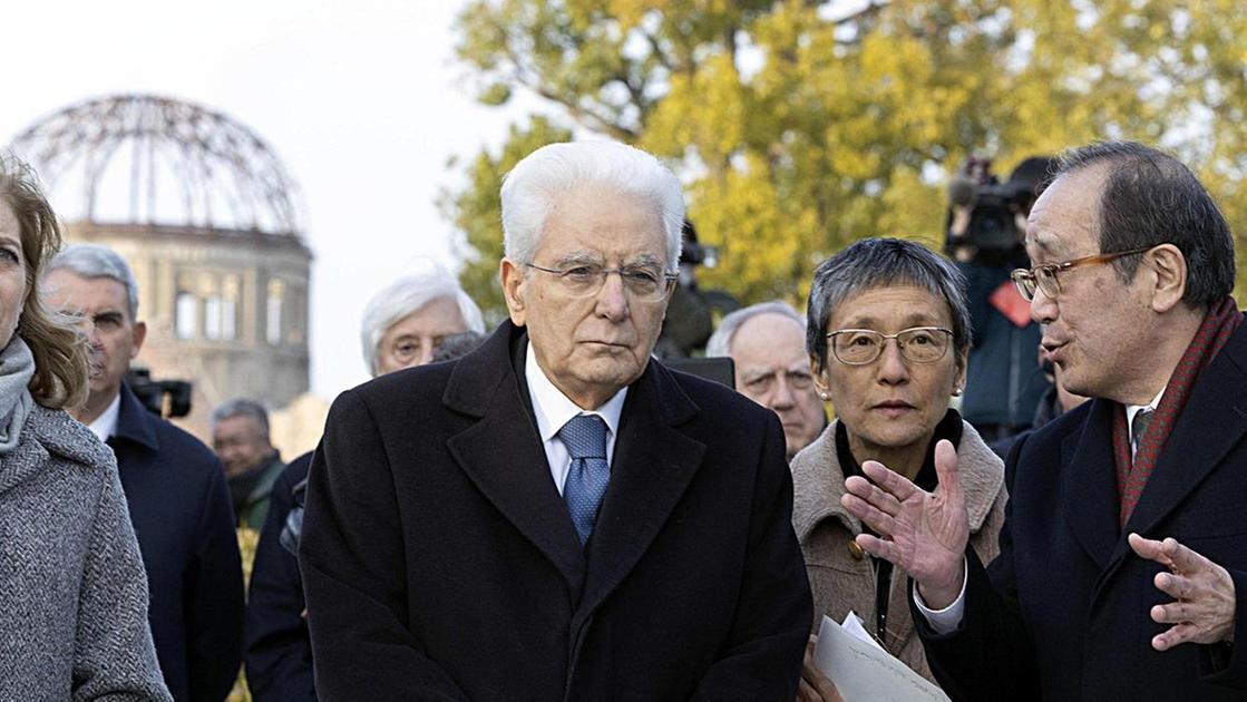 Mattarella a Hiroshima. Affondo contro la Russia: "No alle minacce nucleari"