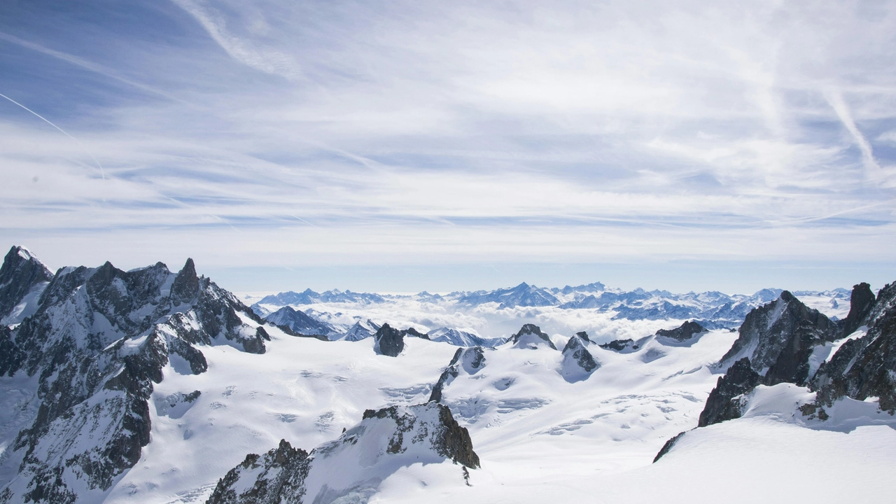 Sempre meno neve: sulle Alpi un terzo in meno in un secolo