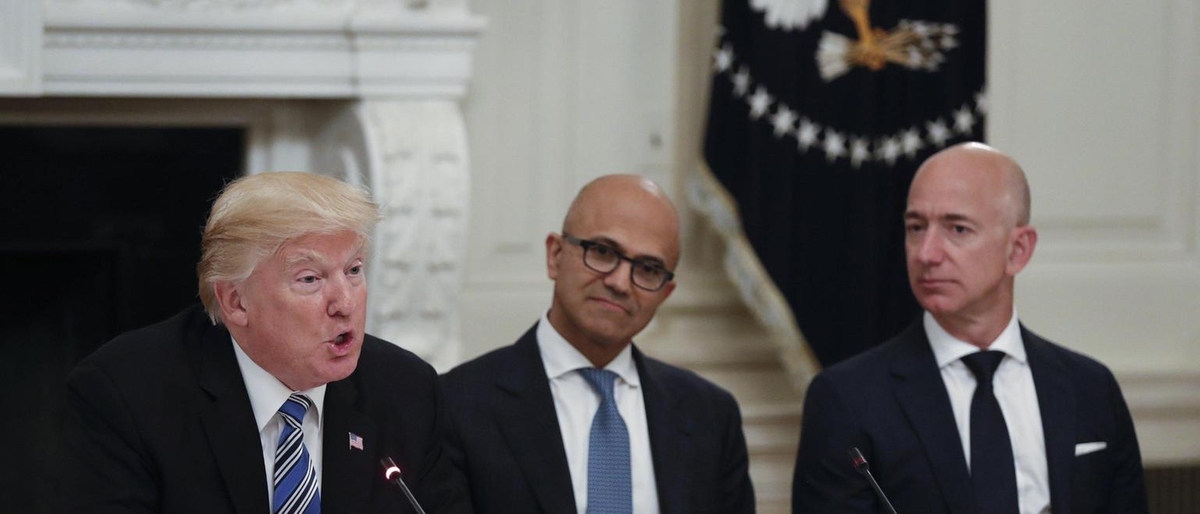 Amazon dona 1 milione di dollari per l'insediamento di Trump