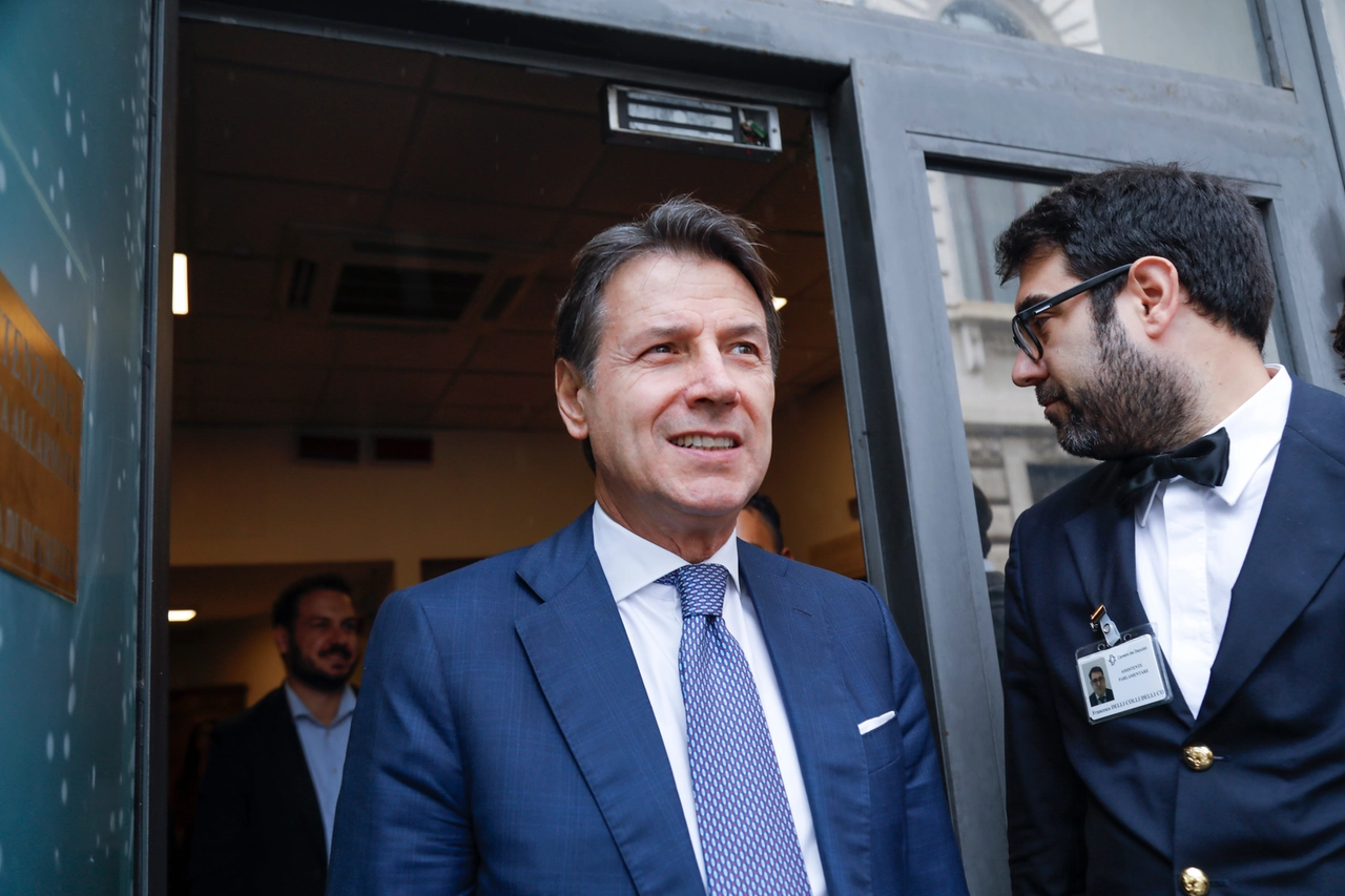 Giuseppe Conte, leader del Movimento 5 Stelle