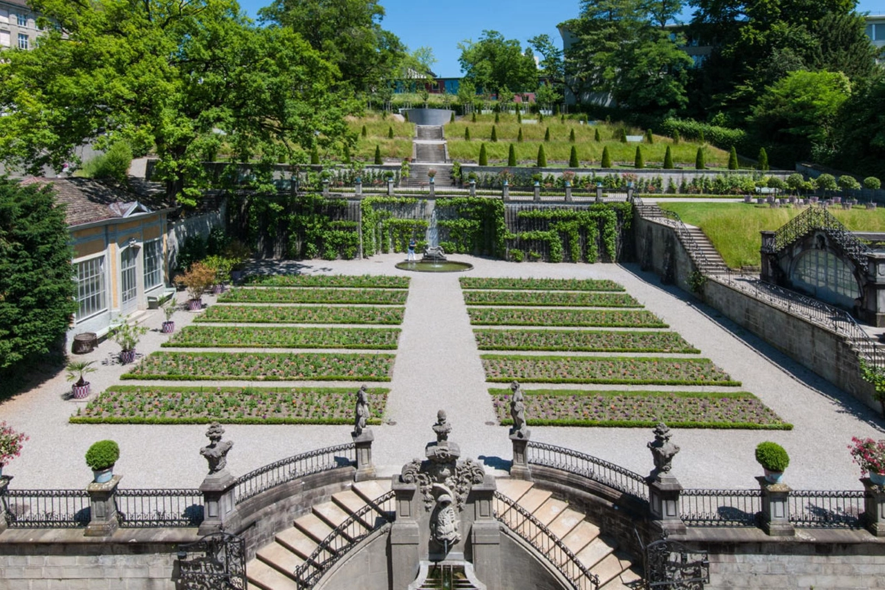 Il giardino barocco di Rechberg, Zurigo