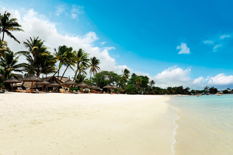 Spiaggia alle Mauritius