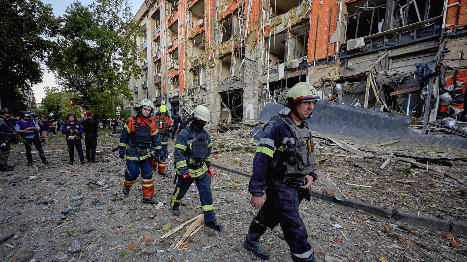 Kiev, sale a 11 bilancio morti attacco a megastore Kharkiv