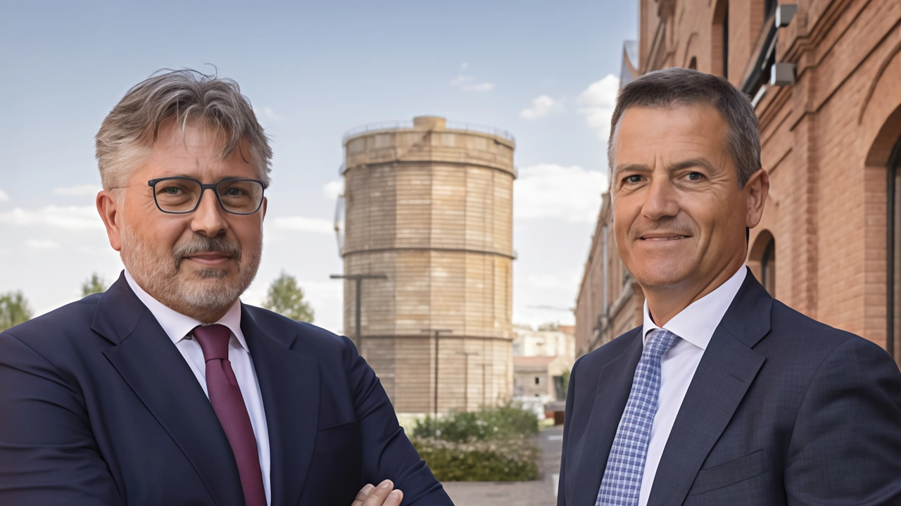 Cristian Fabbri e Orazio Iacono, presidente esecutivo e ad di Hera