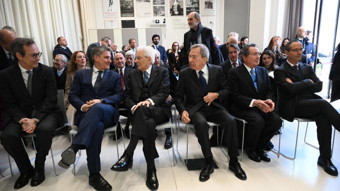 Mattarella al Maxxi per gli 80 anni dell