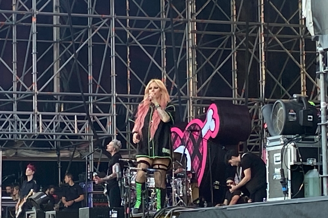 Avril Lavigne in concerto agli I-Days di Milano