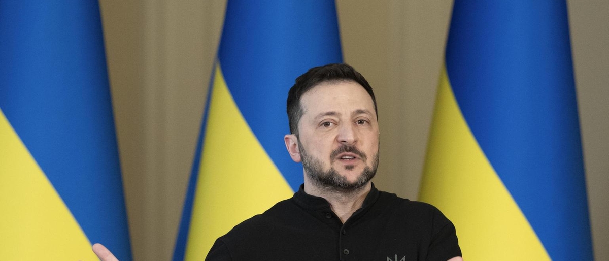 Zelensky nega accerchiamento delle truppe ucraine nella regione di Kursk