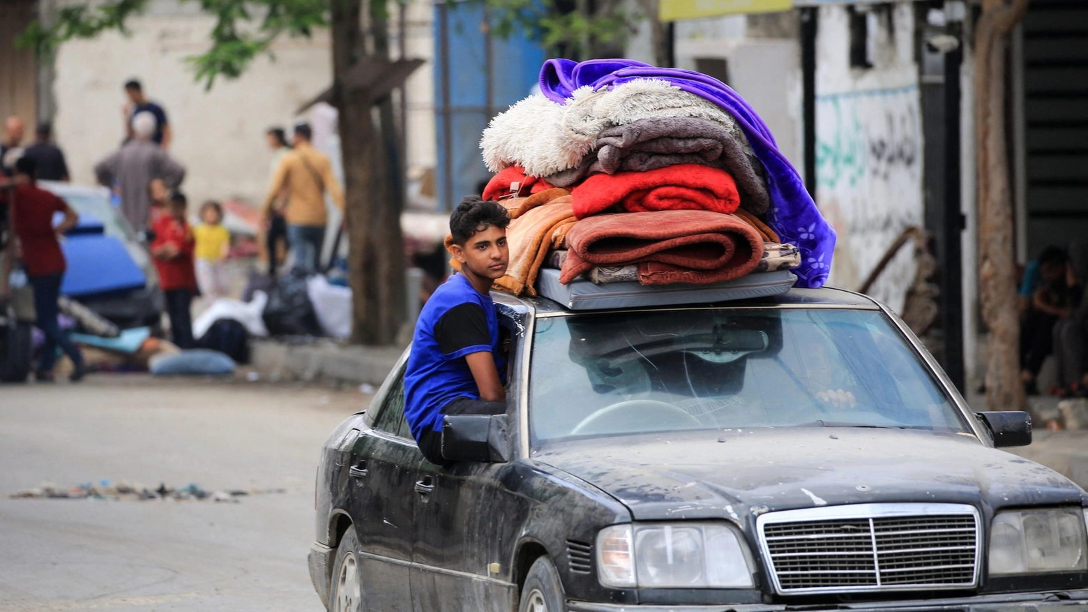 Onu: oltre 1 milione di sfollati in 20 giorni da Rafah (Ansa)