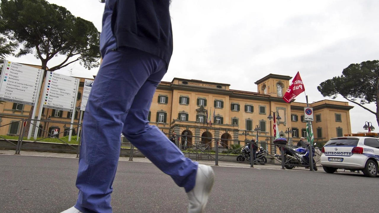 Turista 14enne muore a Roma, la famiglia: “E’ stato choc anafilattico” (foto di repertorio dell’ospedale San Camillo, Ansa)