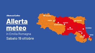 Allerta rossa in Emilia Romagna: le previsioni meteo delle prossime ore