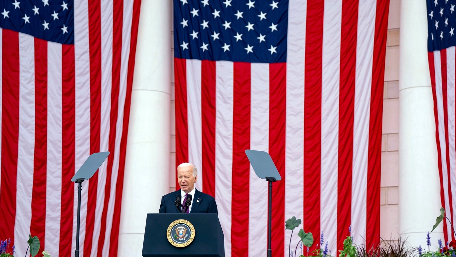 Il presidente Usa Joe Biden (foto Ansa)