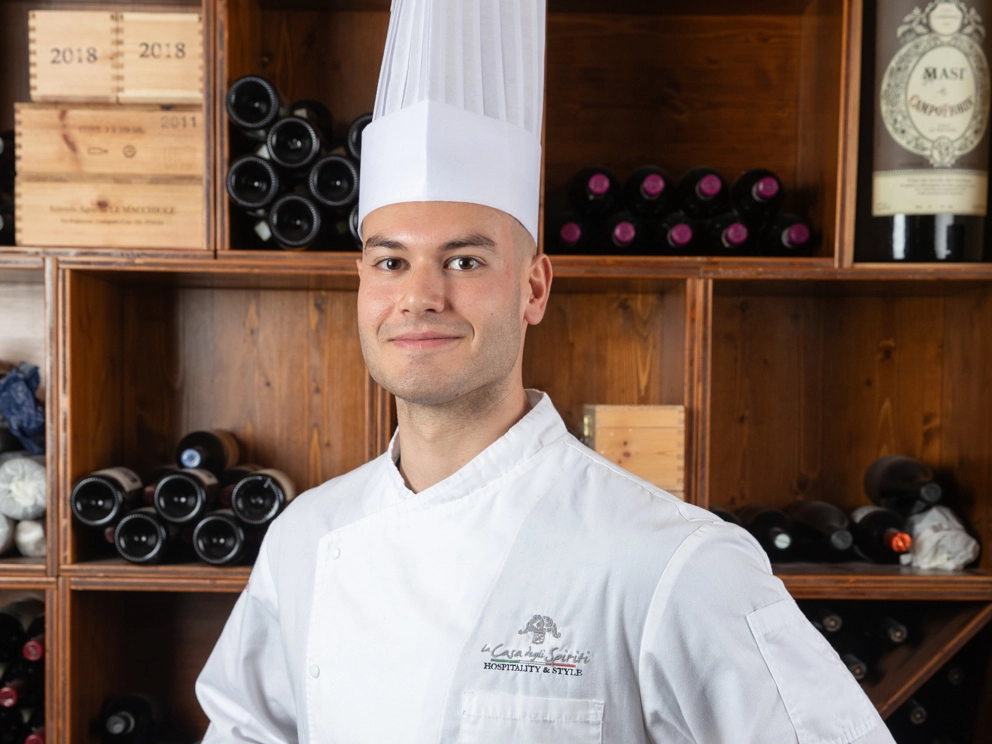 Filippo Chignola, executive chef della Casa degli Spiriti