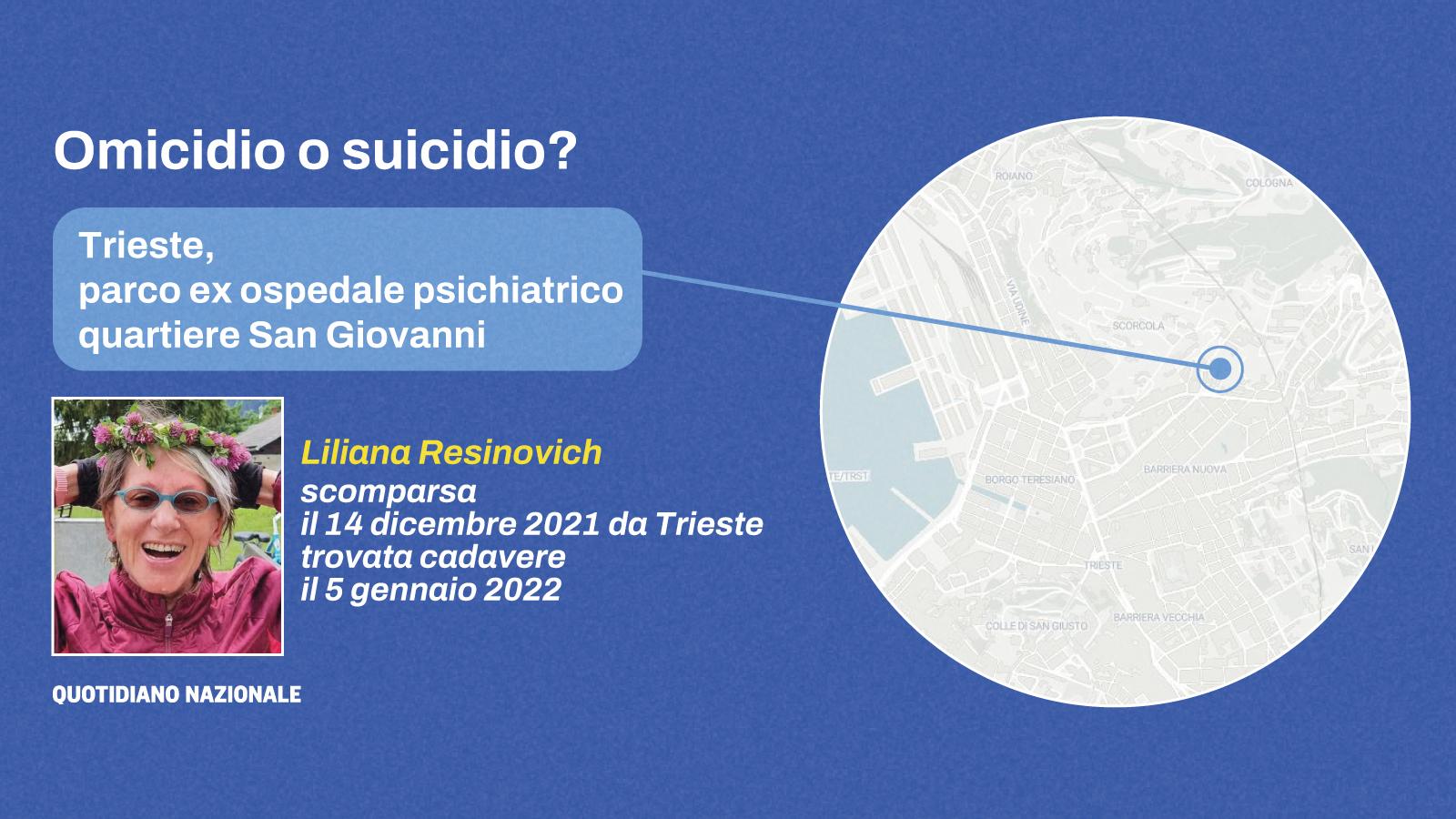 Liliana Resinovich, la genetista Marina Baldi: “Propendo per l’omicidio ma il giallo di Trieste potrebbe rimanere un mistero per sempre”