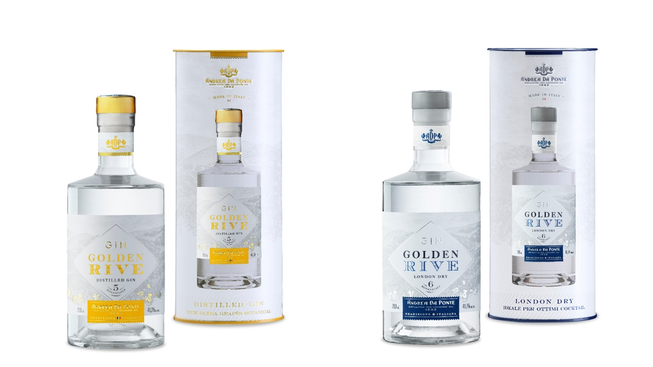 Le due produzioni – Gin Golden Rive London Dry e Gin Golden Rive Distilled Gin – sono state realizzate secondo il primo metodo scienificamente documentato e pubblicato nel 1896