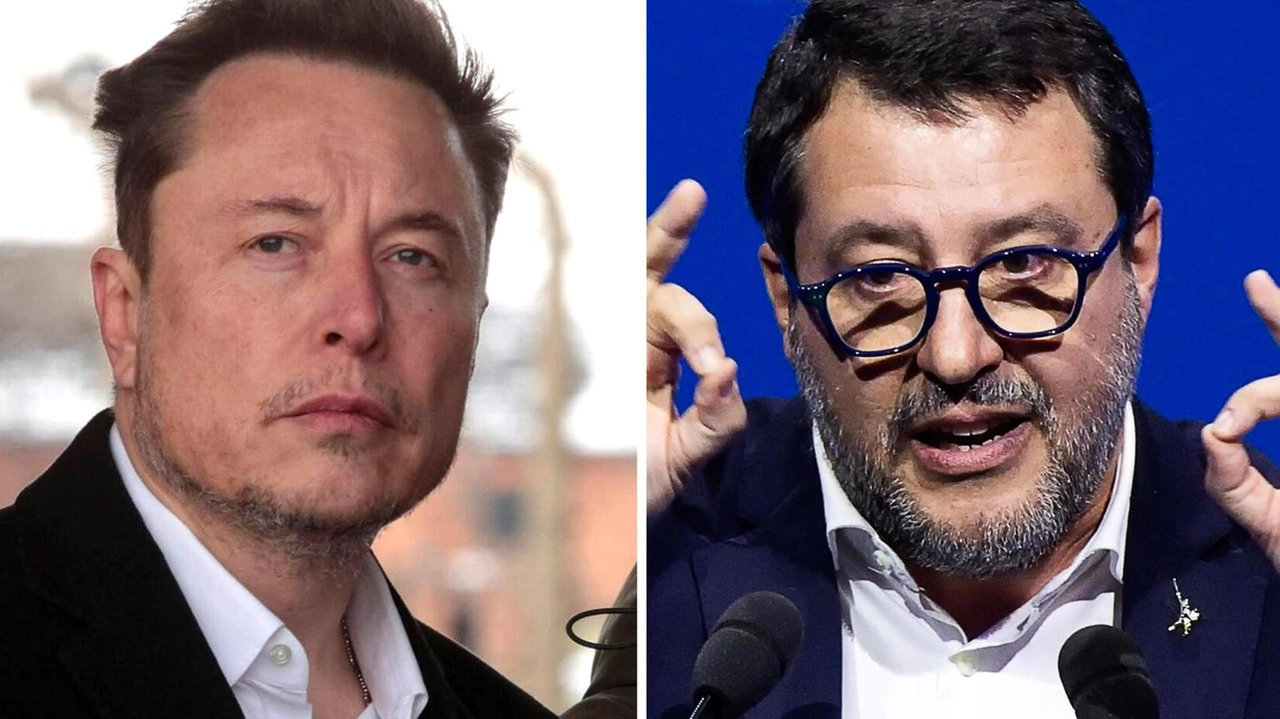 Il patron di X esprime la sua solidarietà al leader della Lega