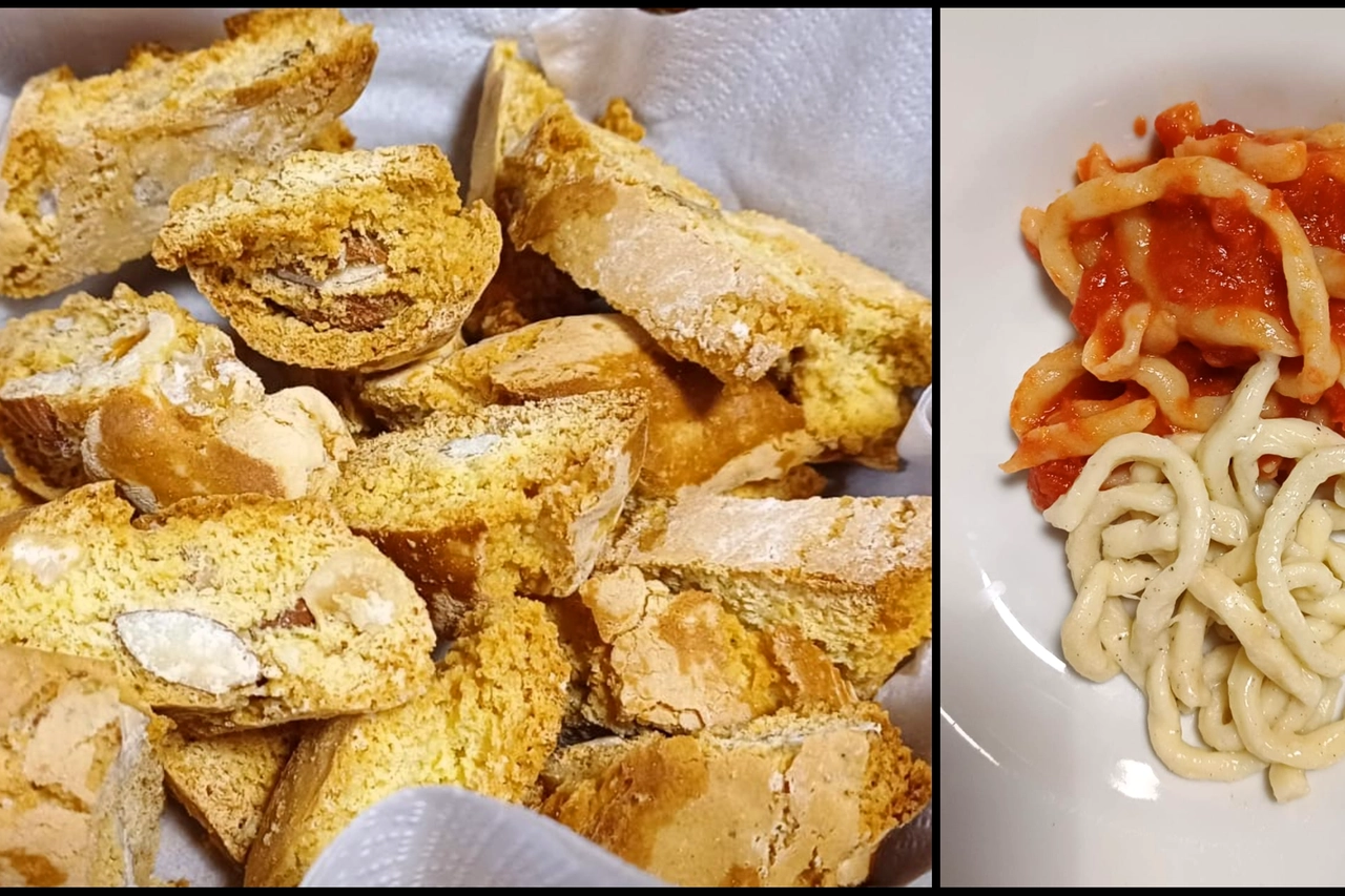 Cantucci e pici tipici toscani fatti a mano