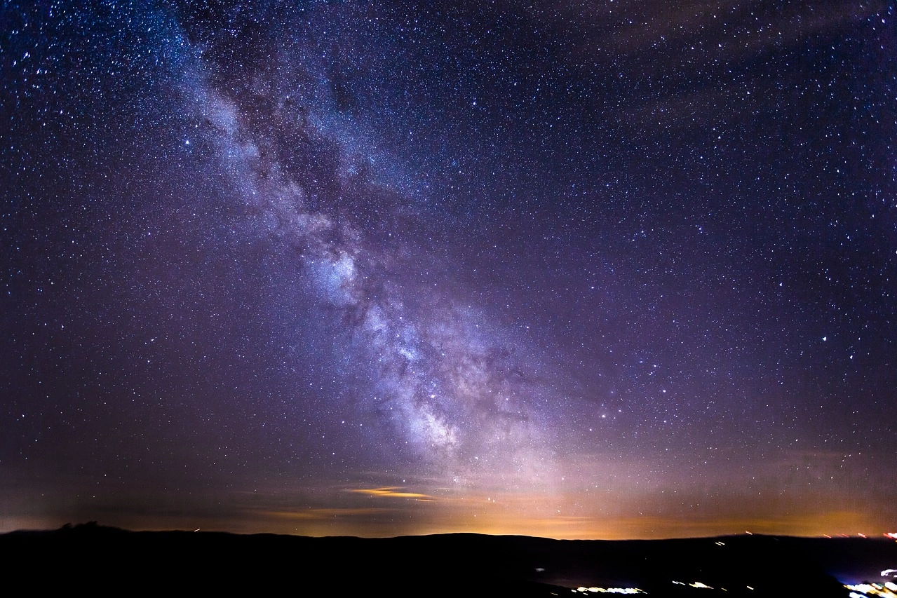 Cielo stellato, stelle cadenti