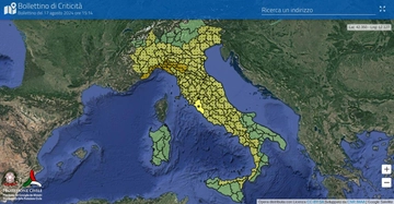 Allerta meteo della Protezione civile per quasi tutta Italia: arancione in due regioni, gialla in 15