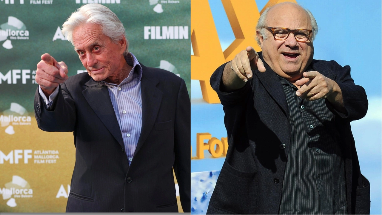 Michael Douglas e Danny de Vito (Ansa)