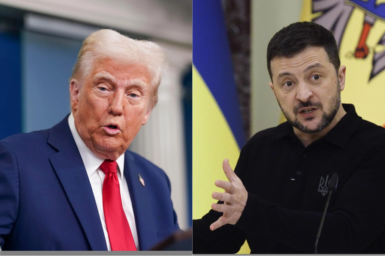 Trump e Zelensky