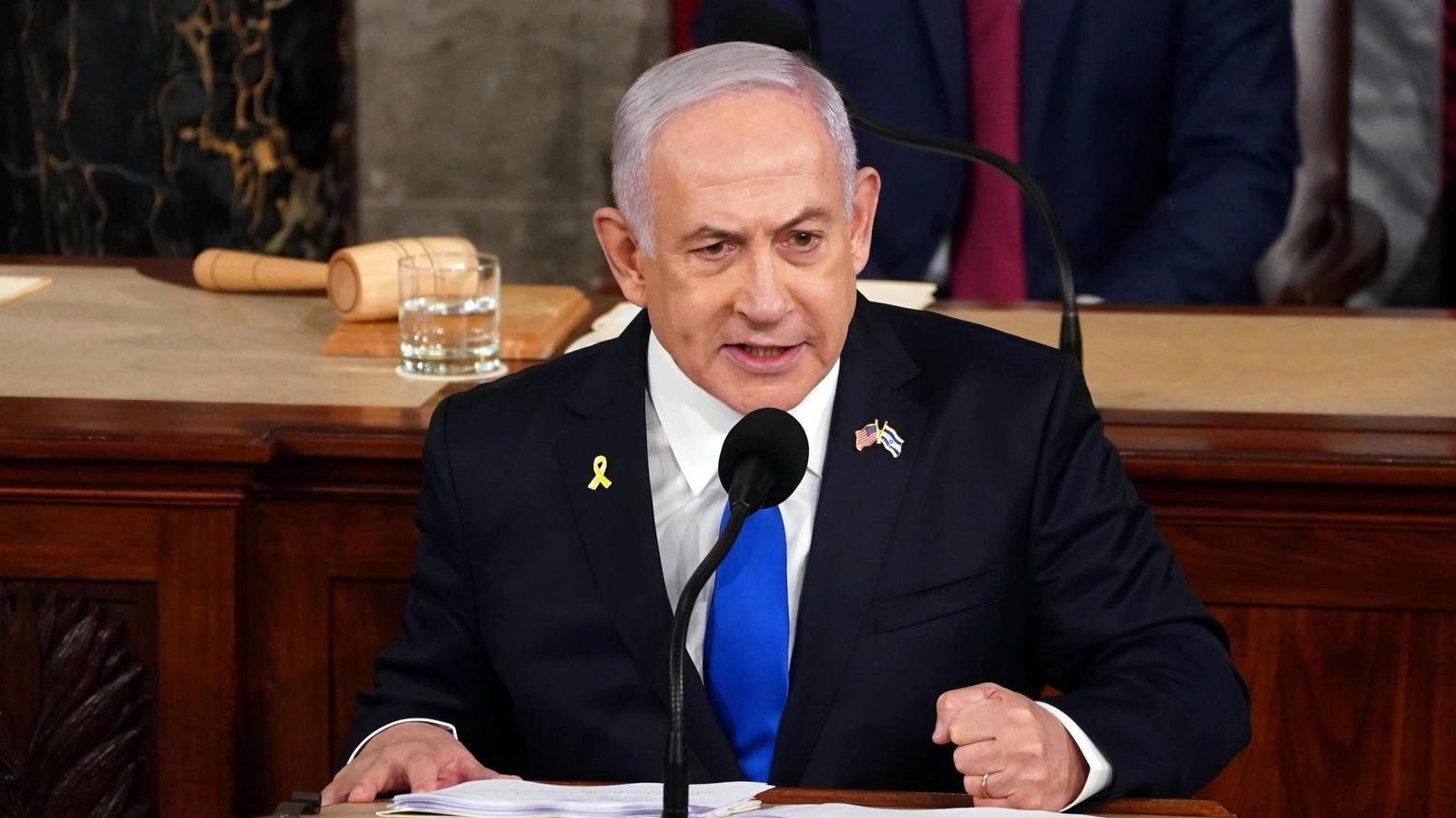 Netanyahu attacca i manifestanti, 'utili idioti dell'Iran'