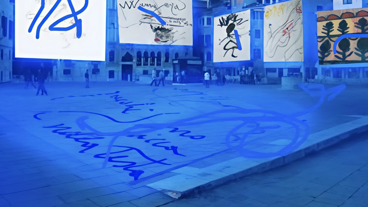 L'artista Marco Nereo Rotelli porta un messaggio di speranza attraverso un'installazione luminosa a Lerici, realizzata con i disegni dei bambini. La mostra sarà esposta anche a Roma in occasione della Giornata Internazionale della Pace.