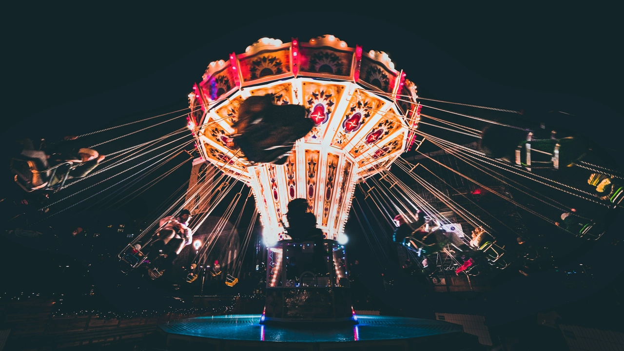 Attrazione Luna Park.