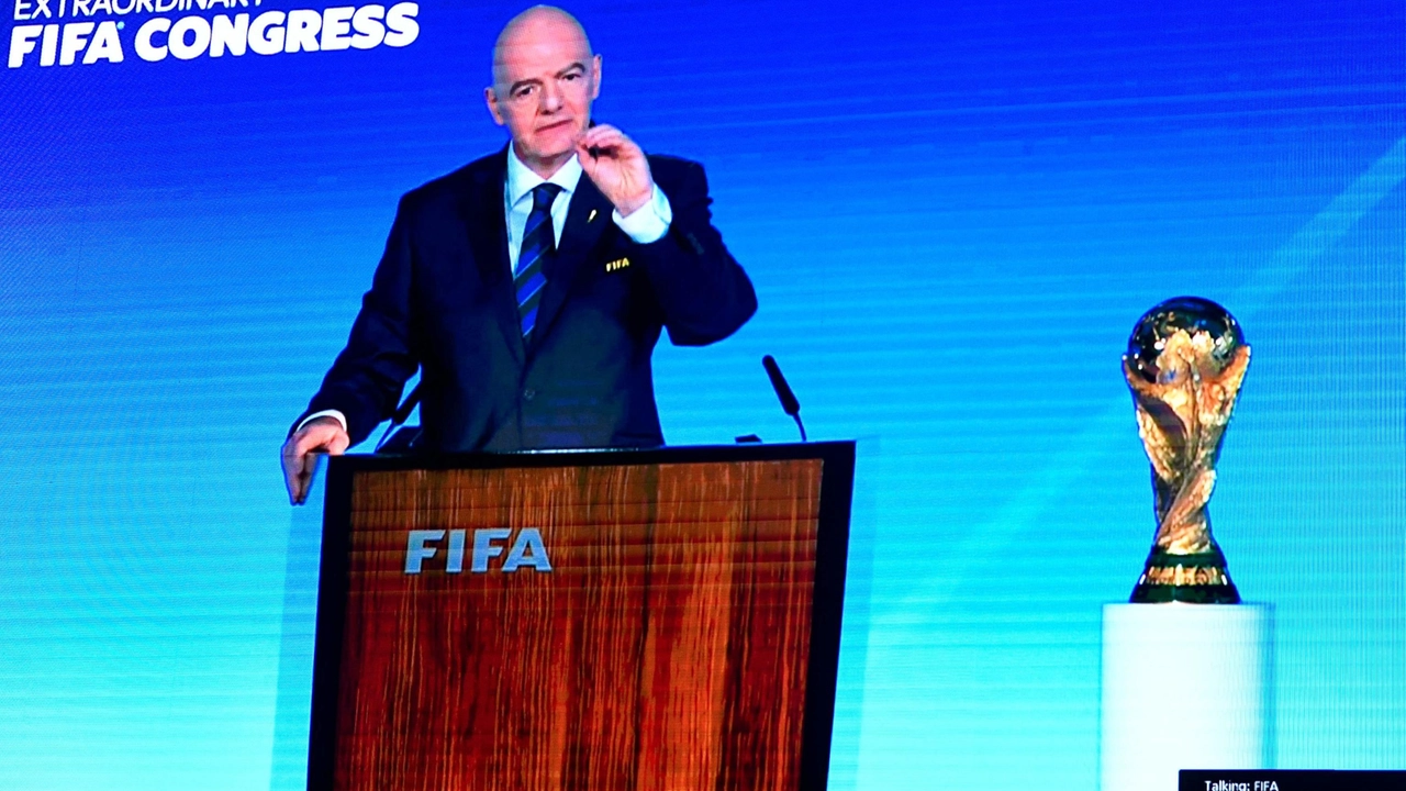 L’annuncio durante lo straordinario congresso virtuale della Fifa guidata dal presidente Gianni Infantino