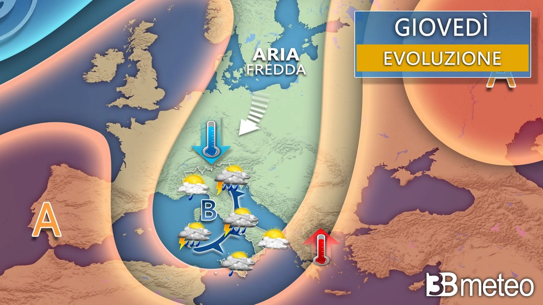 Meteo: le previsioni per giovedì 2 ottobre 2024