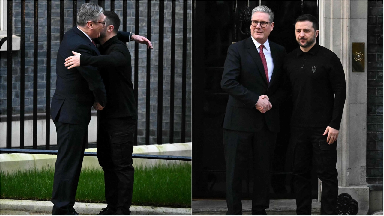 Ucraina news, l’abbraccio a Downing Street. Starmer a Zelensky: “Pieno sostegno”. Meloni vola a Londra, stasera telefonata con Trump