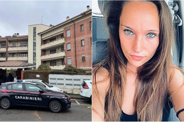 Il condominio di via Tonale a Bovisio Masciago. A destra Stella Boggio, 33 anni