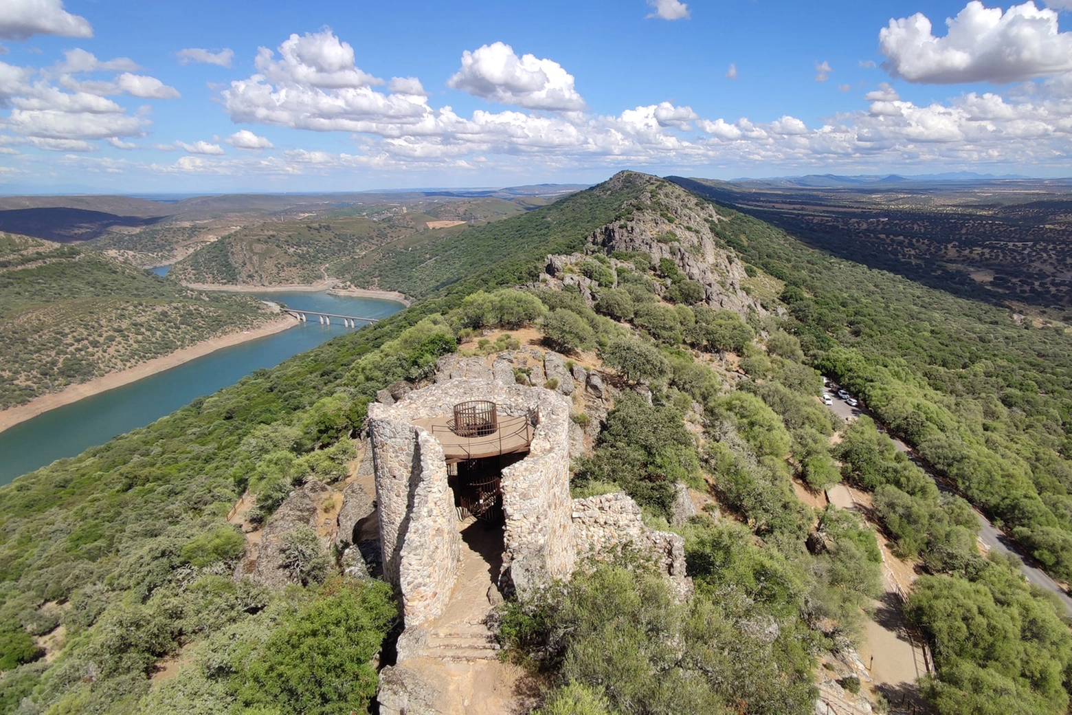 Río Tajo Castillo del Monfragüe Parque Nacional del Monfragüe - Cáceres - Extremadura ©Ent