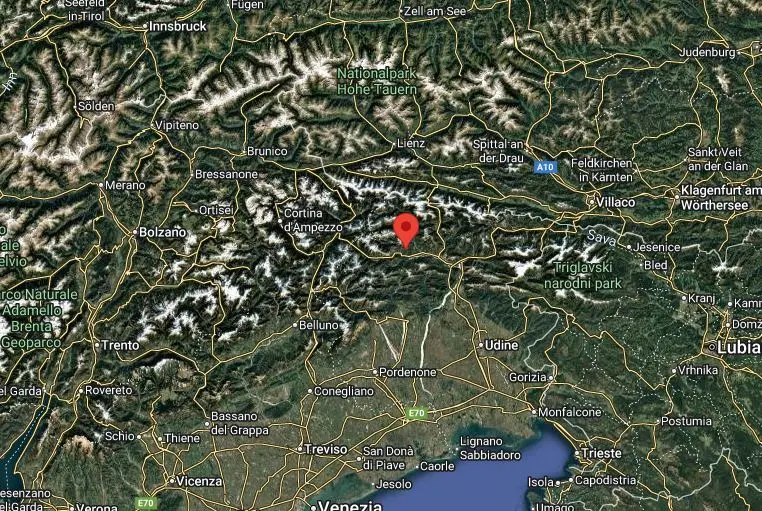 Terremoto in provincia di Udine, scossa di magnitudo 3.6 vicino a Raveo