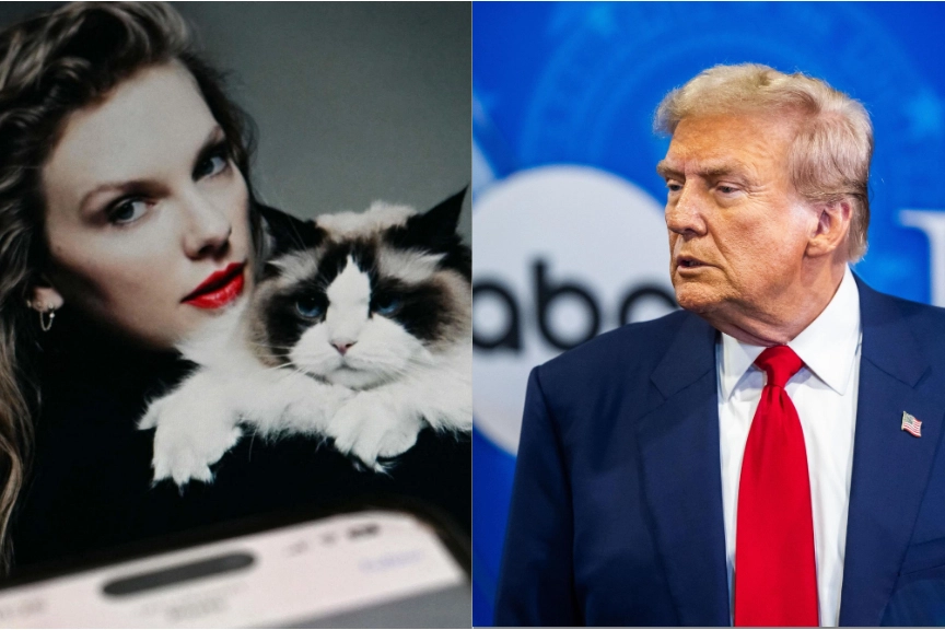 Taylor Swift e Donald Trump