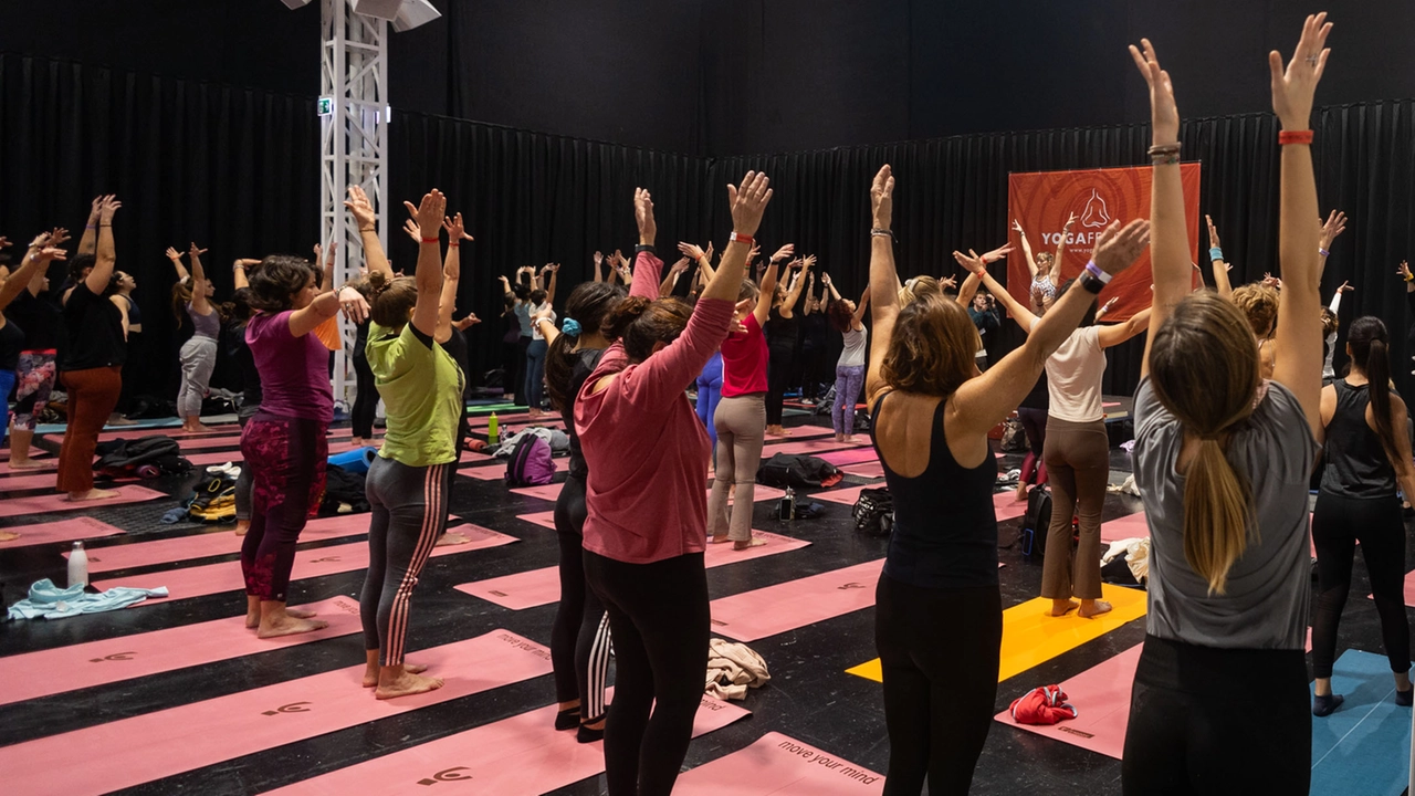 Una masterclass dello Yoga Festival