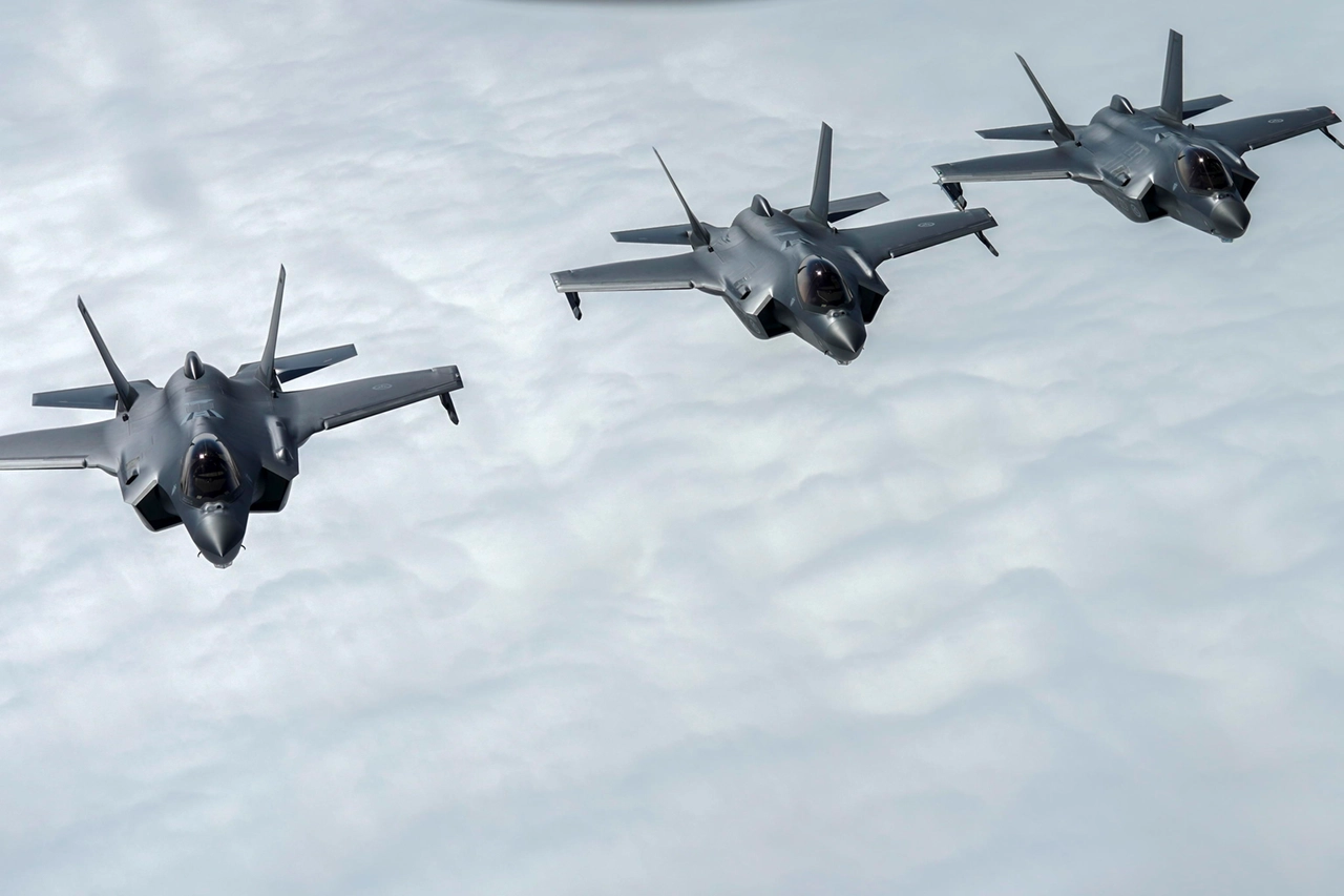 Tre caccia steath F-35