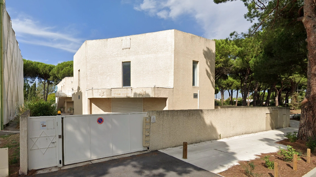 La sinagoga Beth Yaacov a La Grande-Motte, nel sud della Francia (Google Maps)