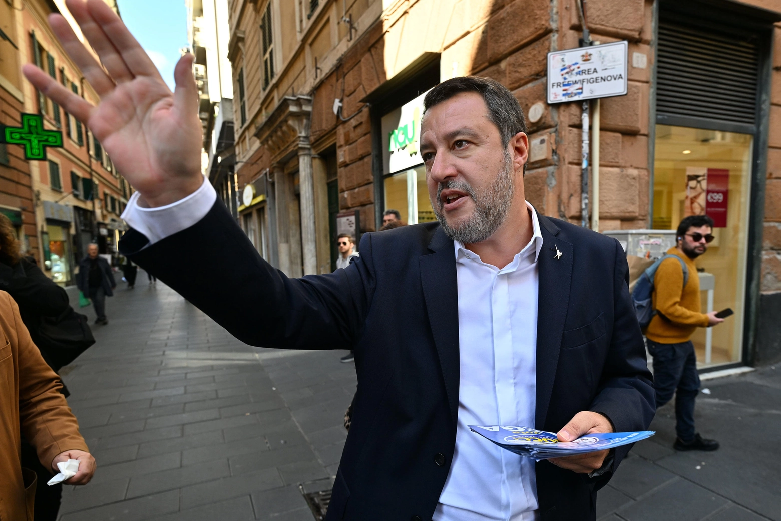 Il ministro delle Infrastrutture, Matteo Salvini