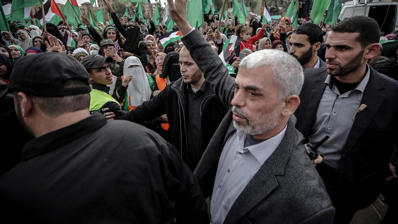 Il leader di Hamas, Yahya Al Sinwar
