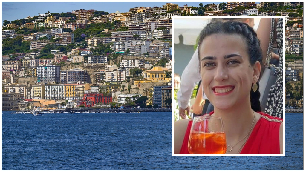 L'incidente è accaduto nel golfo di Napoli, davanti a Posillipo. Nel riquadro: Cristina Frazzica, la 30enne di Voghera travolta e uccisa