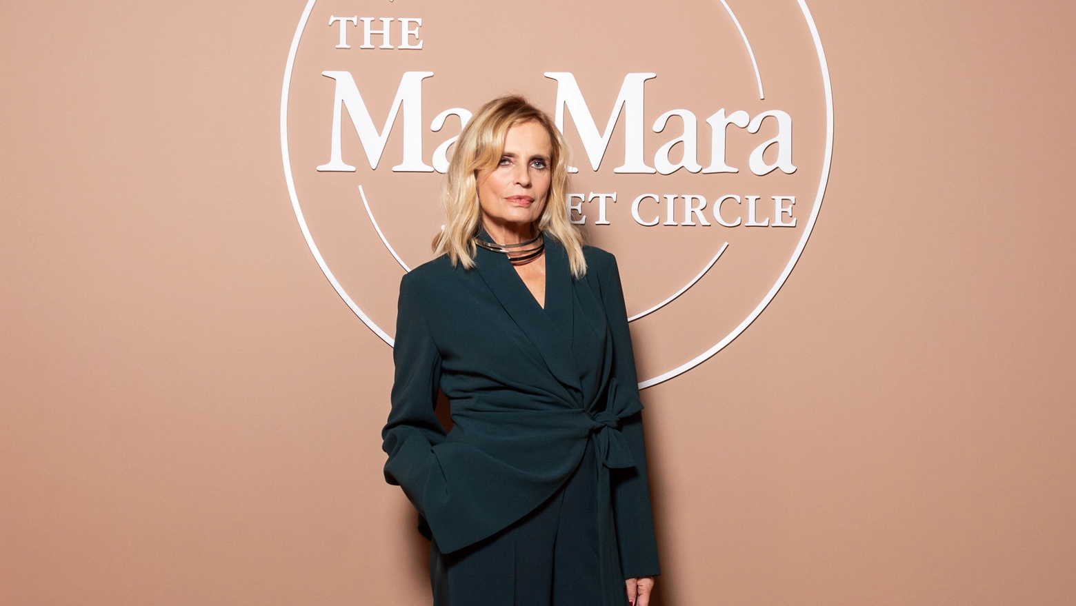 Isabella Ferrari ospite dell'evento Max Mara