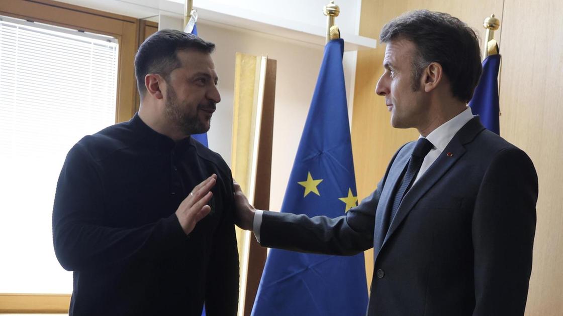 Zelensky e Macron: incontro per coalizione di sicurezza a sostegno dell